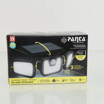 Solar powered light (Black) from Panco