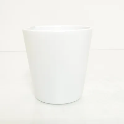 Kruka (Basic vit 12.5x13 cm) från Runsven