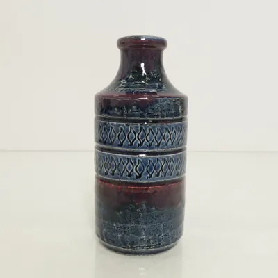 Vase (Blå, Rød, Flerfarvet) fra Bitossi