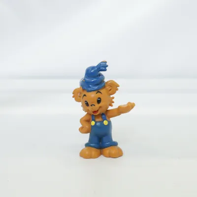 Leksaksfigur (Brun, Blå) från Bamse