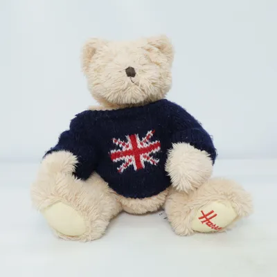 Soft toy (Beige, Blue) from Harrods Polyester