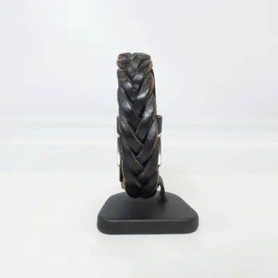 Bracelet (Noir) de Miss Dee Cuir