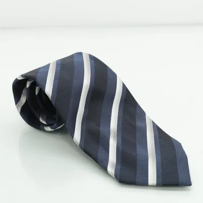 Tie (Blue, White) from Boss Silk