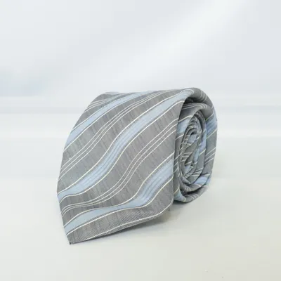 Tie (Blue, Gray, White) from Tiger of Sweden Silk