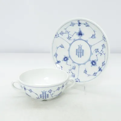Serveerkom (Blue Fluted Plain) van Royal Copenhagen