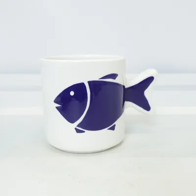 Mug (White, Blue) from Inspiration