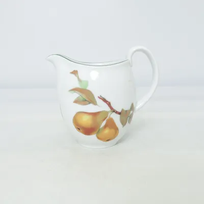Cream jug (Evesham Vale) from Royal Worcester