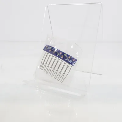 Hairclip (Blue, Multicolored) from Maanesten