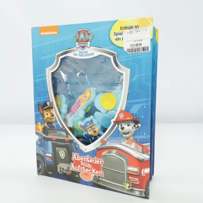 Toy figurine (Blue, Red, Black) from Nickelodeon