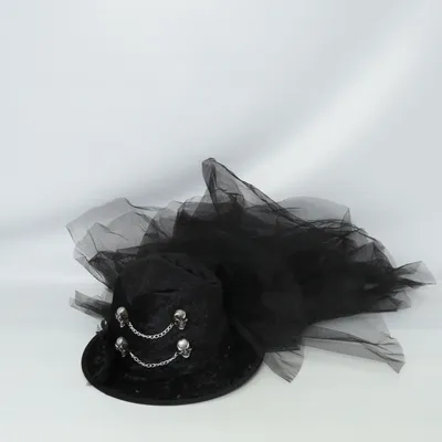 Kostuum accessoires (Zwart)