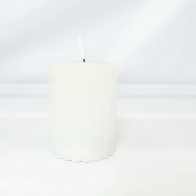 LED candle (White) from Rusta
