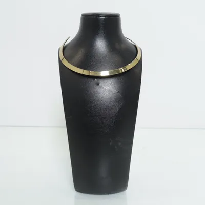 Halsring (Guldfärgad, Svart) från Style by Tyra Okänd metall