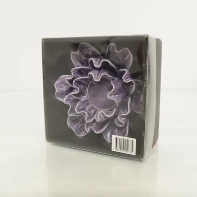 Candle holder (Purple)