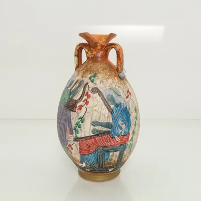 Vas (Brun, Flerfärgad)