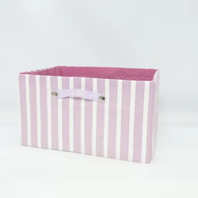Boîte de rangement (Violet, Blanc)