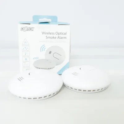 Smoke alarm (Wireless Optical Smoke Alarm) from Cotech