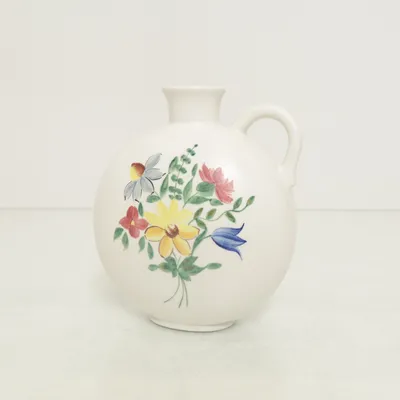 Vase (White, Multicolored) from Rörstrand