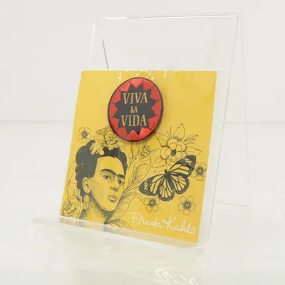 Pin (Red, Black) from Frida Kahlo Unknown metal