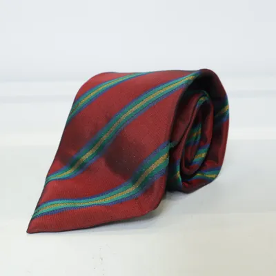 Cravate (Rouge, Bleu, Vert) de SØR Soie