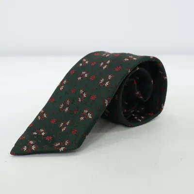 Cravate (Vert) de Trevira Polyester