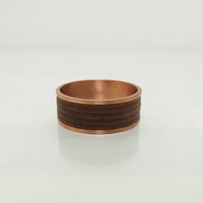 Armbånd (Orange, Brun) fra COS Ukendt metal, Læder