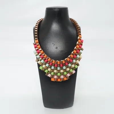 Halsband (Flerfärgad) från Pipol's Bazaar Okänd metall