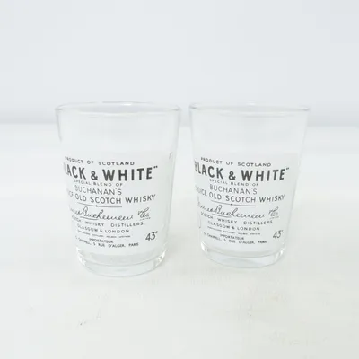 Whiskey glass (Transparent) from Black & White