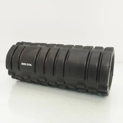 Foam roll (Svart) från Iron Gym