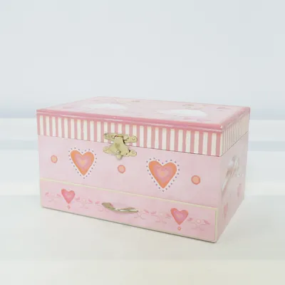 Spilledåse (Pink, Hvid)