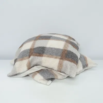 Cushion (White, Gray, Brown) Polyester