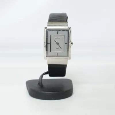Armbandsur (Svart, Silverfärgad) från Skagen