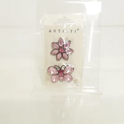 Broche (Roze) van Artisti Onbekend materiaal