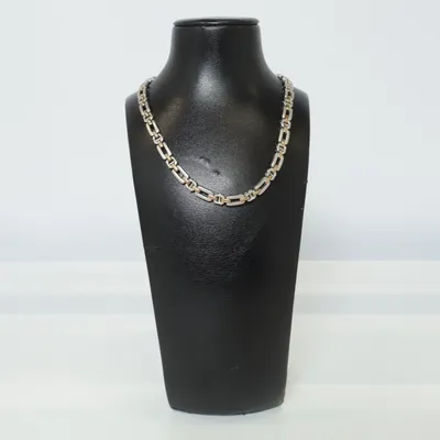 Halsband (Silverfärgad, Guldfärgad) Okänd metall