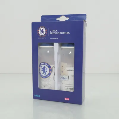 Nappflaska (Transparent, Vit) från Chelsea Football Club