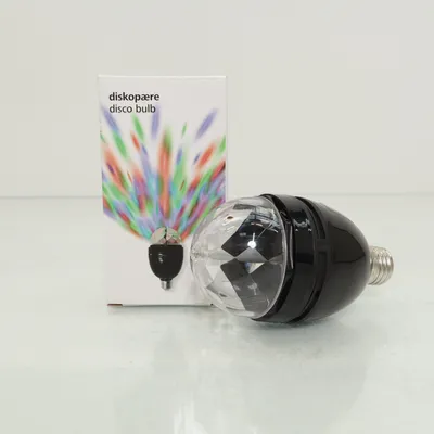 Discolampa (Svart, Flerfärgad) från Flying Tiger