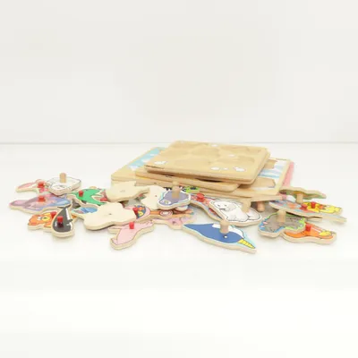 Aktivitetsleksak (Flerfärgad) från Kids Wood