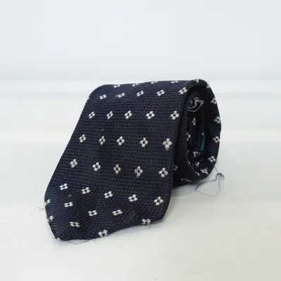 Tie (Blue, White) from Zadi Silk