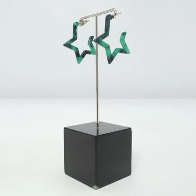 Oorbellen (Blauw, Groen, Meerkleurig) van Elodie Onbekend materiaal