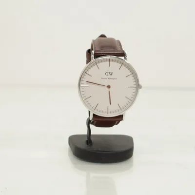 Armbandsur (Brun, Vit, Silverfärgad) från Daniel Wellington
