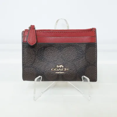 Porte-cartes (Marron, Rouge) de Coach