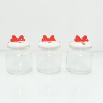 Burk (Transparent, Vit, Röd)