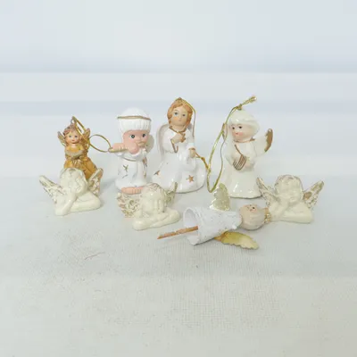 Kerstversiering (Wit, Goud, Meerkleurig)