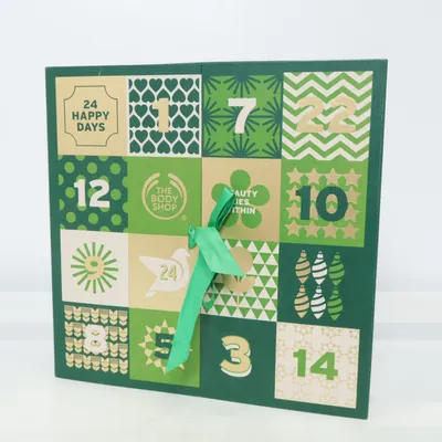 Calendrier de l'Avent (Vert, Or, Multicolore) de The Body Shop