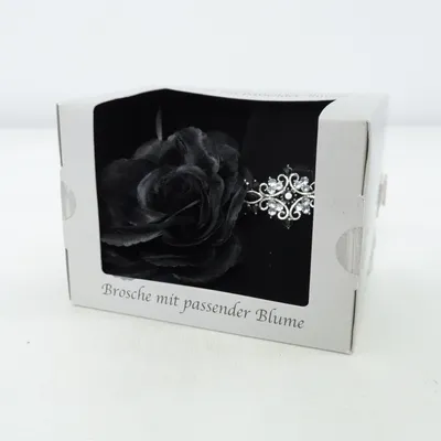 Broche (Zwart) Onbekend materiaal