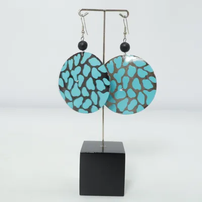 Boucles d'oreilles (Bleu, Noir, Multicolore) de Mango Accessories Métal inconnu