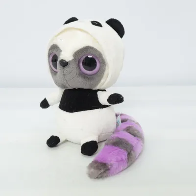Soft toy (White, Black, Purple) from Yoohoo & Friends