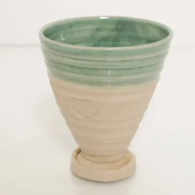 Bloempot (Groen, Beige)