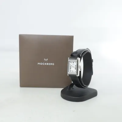 Armbandsur (Svart, Silverfärgad) från Mockberg