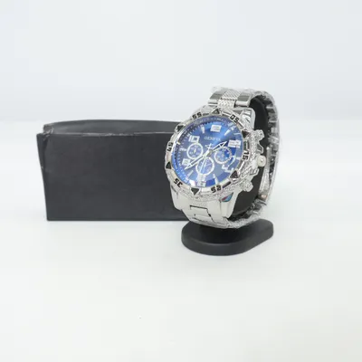 Montre (Argent, Bleu) de Geneva