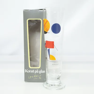 Dricksglas (Lasse Åberg Ölglas 11 Rysk mus) från Lasse Åberg